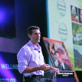 Dr. Daniel Friedland explains brain science to GSWS delegates.