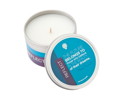 Prosperity Candle Reflect