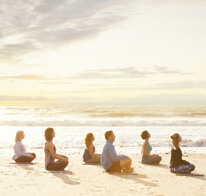 1 Group Beach Meditation_Miraval_MB 1