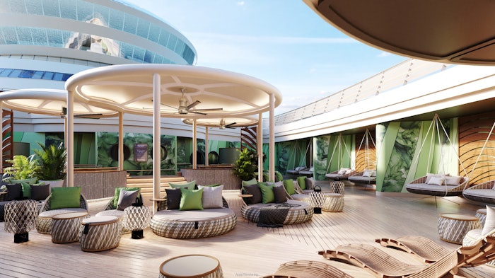 Senses Spa is the first outdoor wellness retreat on board Disney Wish.