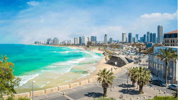 Panoramic view of Tel Aviv, Israel