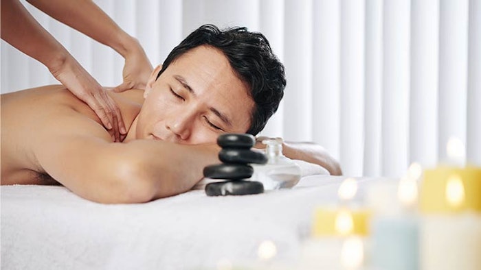 Man getting massage