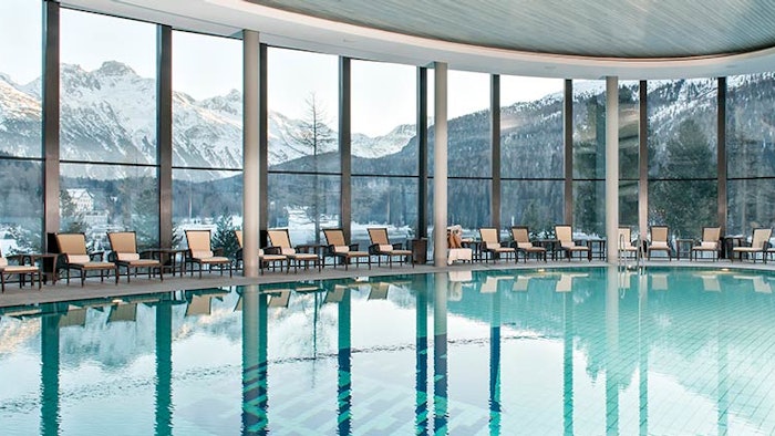 Palace Wellness at Badrutt’s Palace Hotel St. Moritz, Switzerland