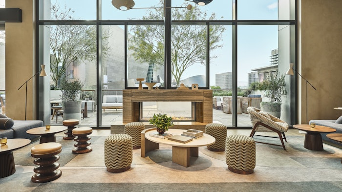 Lobby Courtesy Of Conrad Los Angeles