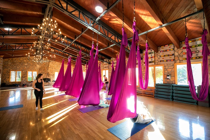 The spa now spans over 4,000 acres of organic gardens, mountains and meadows, with expansive fitness offerings and spa treatments.