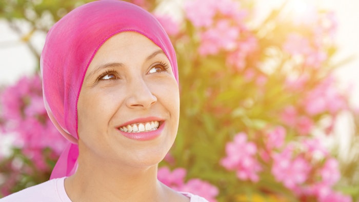 woman suffering from illness relaxing in natural wellness setting