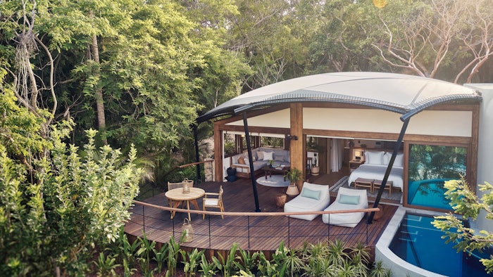 Naviva, A Four Seasons Resort, Punta Mita, Mexico, is Four Season's first adult-only luxury tented resort in the Americas.