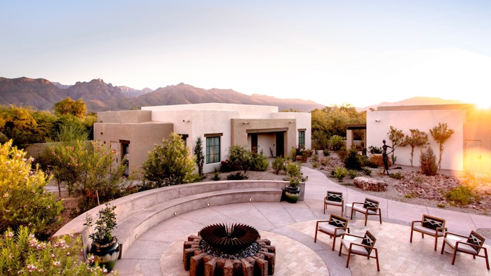 canyon ranch fire pit patio