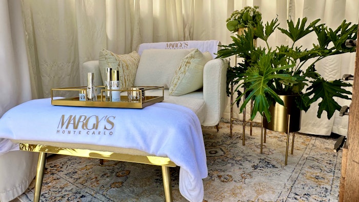 The exclusive treatments were available poolside at the Peninsula Spa throughout the summer.